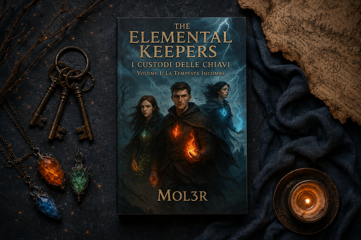 La Tempesta Incombe di Mol3r: il primo capitolo della saga fantasy dal ritmo travolgente che non ti lascia un attimo di tregua