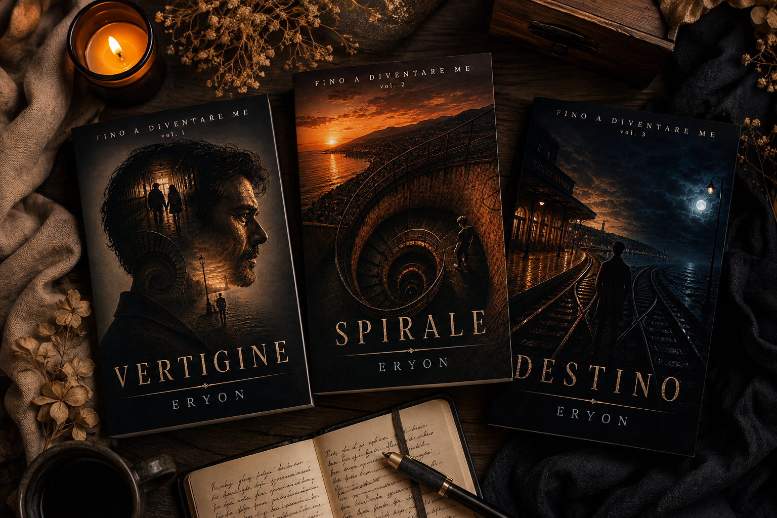 Fino a diventare me si rinnova: la serie di Eryon torna con testi rivisti, nuove copertine e un ultimo capitolo in arrivo